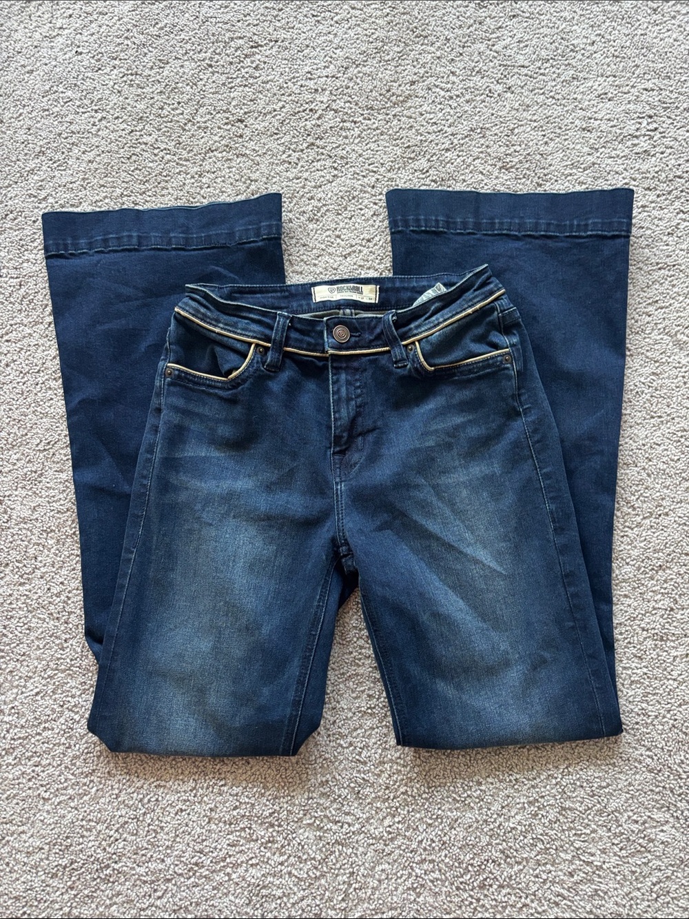 Brand New - Never Worn Dark Wash Women’s Jeans - High Rise Trouser